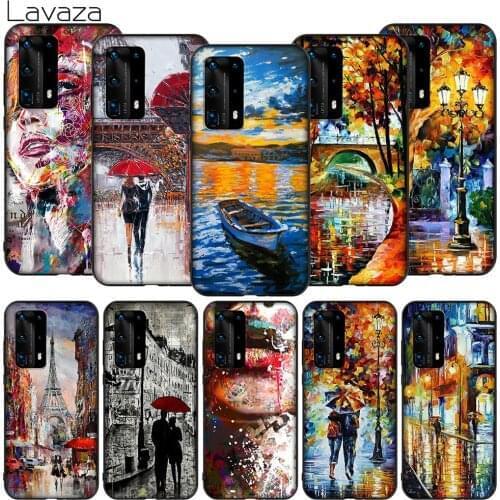 Lavaza K101 Painted Oil Painting Girls Soft Case for Honor Note 6A 7A 7C 7X 8 8A 8C 8X 9 9X 10 20S 30 9A 10X Y6P Lite Pro