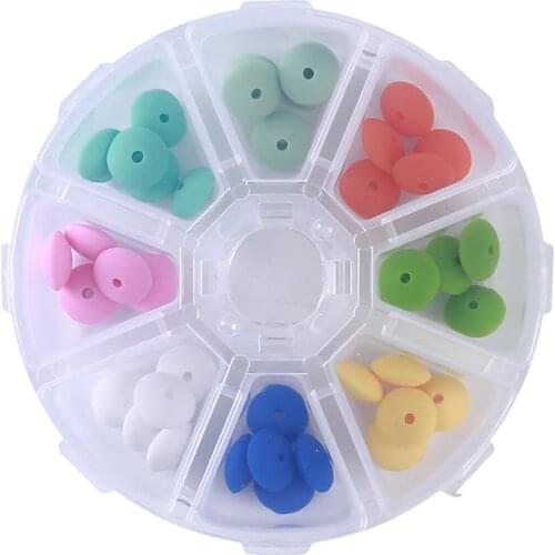 Plastic Safety Buckle Set Silicone Molar Set Silicone Molar Set Baby Care Necklace Pacifier Chain Bracelet Accessories