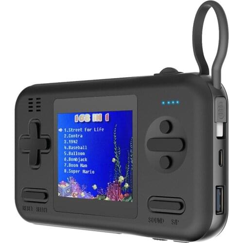 New Handheld Gamepad Console Gaming Machine with 8000mAh Power Bank Buil-in 416 Classic Games Game Player Toys for Children Gift