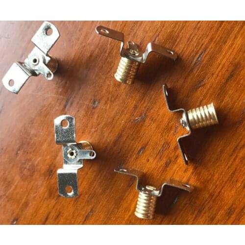 Odm 100pcs E5 lamp holders with rings for light bulb