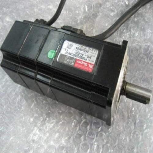 P50B05020DXV00 servo motor , used in good condition . 80% appearance new , good working , free shipping