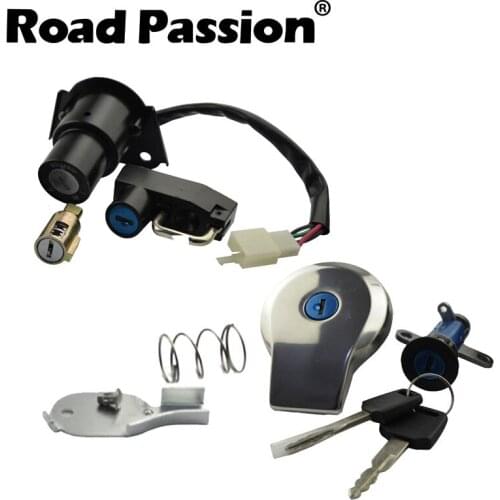 Motorcycle Ignition Switch Locks Fuel Gas Tank Cap Key Set For YAMAHA XV125 XV250 XV535 VIRAGO XXV240 250 3LS 535 2UJ V-star 4RF
