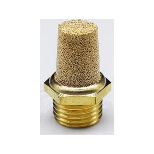 Pneumatic Connector Solenoid Valve Muffler BSL Copper Long Muffler BSL-01 02 03 04 Minutes 1/8