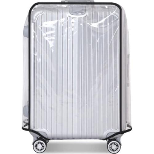 Transparent Waterproof PVC Trolley Suitcase Cover Dustproof Protective Cover Travel Case Accessories