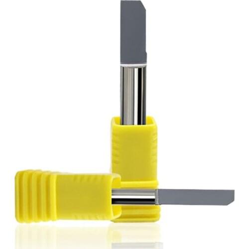 1PC 3.175mm SHK A Series Haft Straight Router Bits CNC Cutter One Flute Cutting Tools Engraving Bit Work PVC/Wood Machine