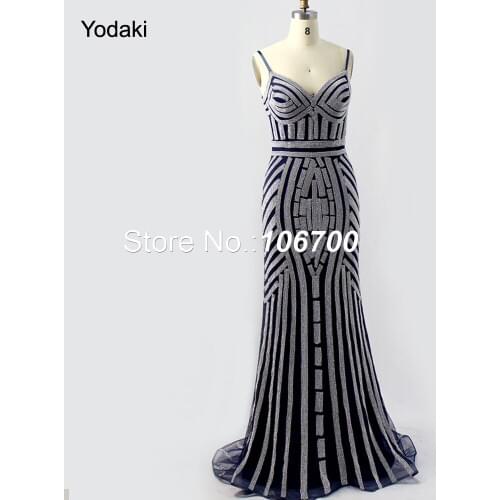 Real Photos Sweetheart Crystal Beaded Mermaid Evening Dresses Deep V Backless Long Many Colors Tulle Pageant Prom Gowns