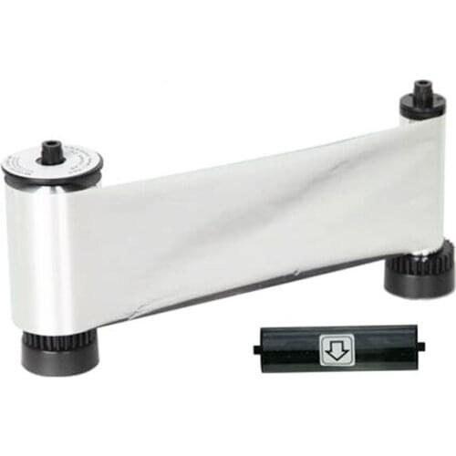 Compatible IDP YMCKK Color Ribbon For CXD80 Card Printer 750 Prints 1 Roll