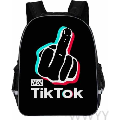 TIK TOK Princess Backpack 1-5 Grade Girl Schoolbags Printing Cartoon Cute Children bag Bookbag