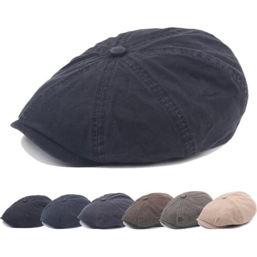 2018 Spring And Autumn Men Newsboy Cap Girl Octagonal Hats For Women Beret Hat Bone Men Striped Vintage Caps Chapeu Feminino