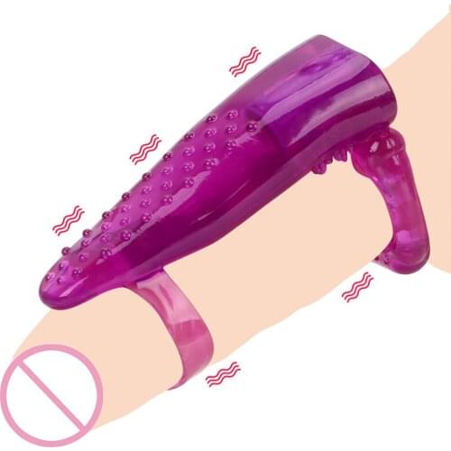 Clitoris Stimulate Adult Products Sex Toys for Couples Tongue Vibrator Vibrating Cock Ring Penis Rings Tongue Licking Massager