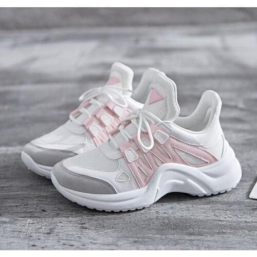 Womens Shoes Fashion Sports Comfortable Flat Waterproof White Shoes Student Casual Vulcanized Sports All-match Shoes Women