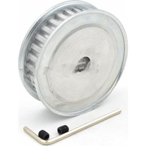 15 Teeth T5 Timing Pulley, Bore 5-12mm, Fit W=10/15mm T5 Synchronous Belt, 15T 15Teeth T5 Timing Belt Pulley 15-T5