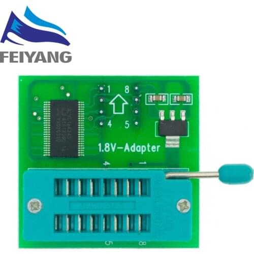 Hot Selling 1.8V adapter for Iphone or motherboard 1.8V SPI Flash SOP8 DIP8 W25 MX25 use on programmers TL866CS TL866A EZP