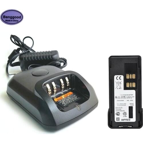 PMNN4409 PMNN4412 PMNN4407 2600mAh Battery + Charger For Motorola GP328D P8668 DP4400 DP4600 DP4601 DP4800 XPR3500 XPR7550 Radio