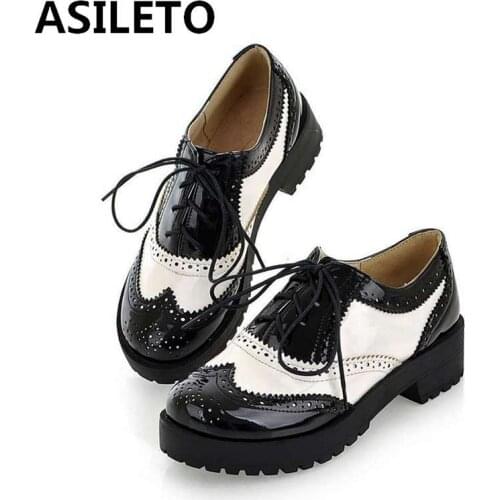 Женские оксфорды ASILETO China At AliExpress