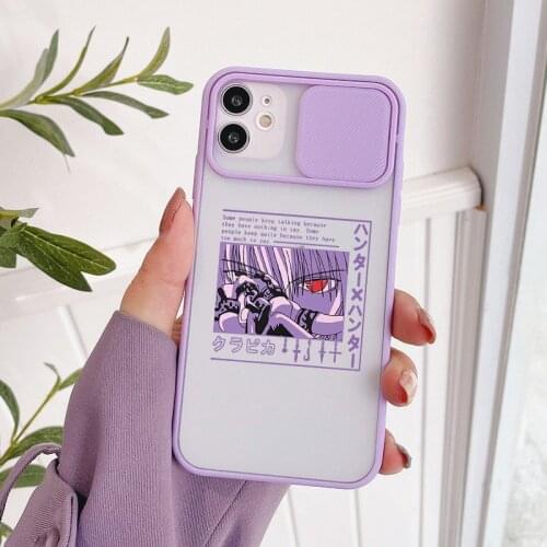 Hunter X Hunter Phone Case Cover For iPhone 11 Pro Max 12 X XS XR 7 8 Plus 6 SE 20 Hisoka Killua Zoldyck Anime Clear Hard Fundas