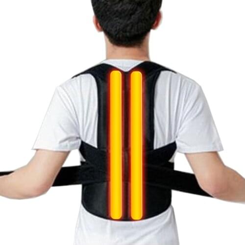 Women Men Magnetic Corrector Postura Lower Back Brace Spine Support Bandage Shoulder Corset Back Support Posture Correction Belt