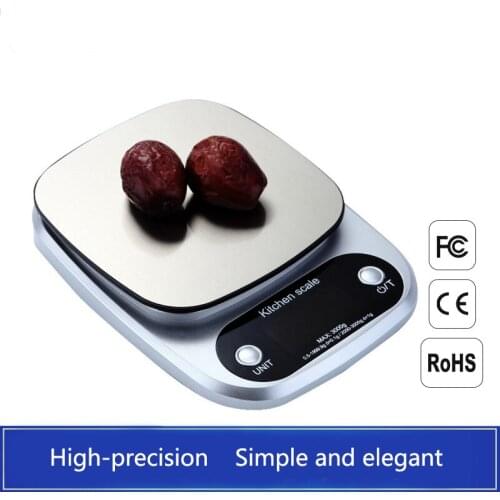 Kitchen Electronic Food Scale Mini Smart Digital Scales 0.1g/3/5/10kg Weighing Measurement Tools Kitchen Baking Accessories