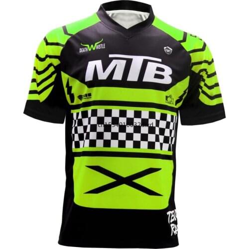 MTB motocross bmx racing jersey downhill dh short sleeve cycling clothes mx summer mtb t-shirt Need For Speed