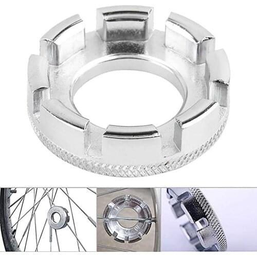 ZTTO Bicycle Spoke Wrench Tools MTB Bike Road Bicycle Tools Steel Wheel Wheels Tool 6 Sizes In One Bicycle repair tools