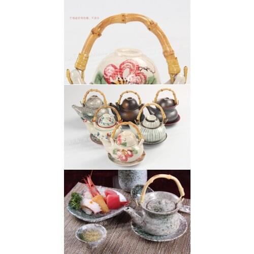 Ceramic teapot teacup seafood pot Japanese and Korean small teapot fresh soup pot personal tea set single teapot porcelain