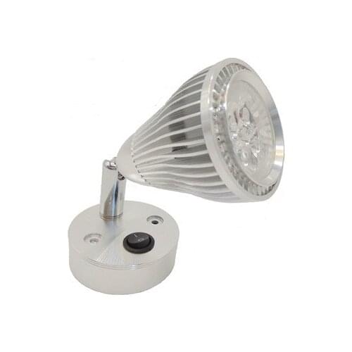 Marine Boat Yacht 5W LED BOAT WALL BEDSIDE CHART LAMP