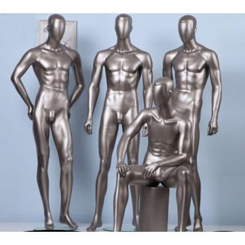 Male Mannequin Whole Body Pretty Boy Display Champagne Mannequin Full body On Sale