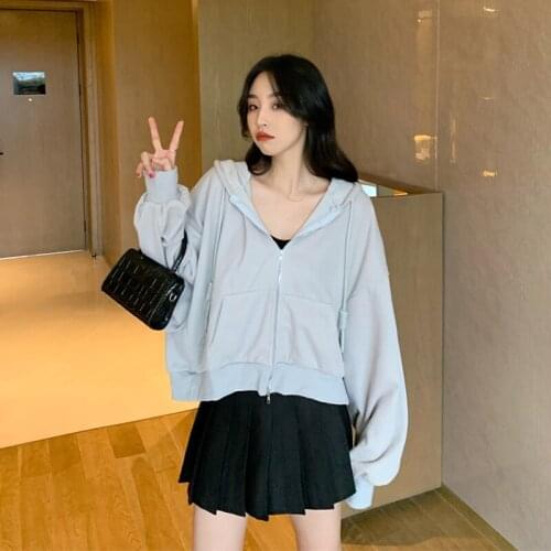 2020 Autumn Winter Coat Sweet Hooded Harajuku Loose Pocket Hoodies Womens Fleece Flannel Pullover Female Sweatshirt Cotton