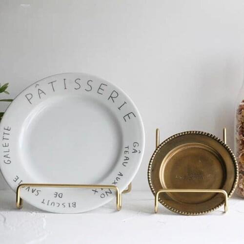 Rose Gold Picture Frame Stand Book Shelf Storage Rack Book Display Stand Decorative Plate Stand Holder Art Display Stand