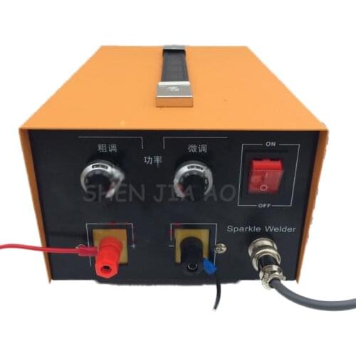 Adjustable pulse spot welder gold and silver jewelry/necklace/earring welding machine pulse spot welder 220V