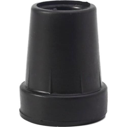 2021 New Walk Hiking Stick Rubber Tip Protect Trek Crutch Pad Alpenstock Accessories