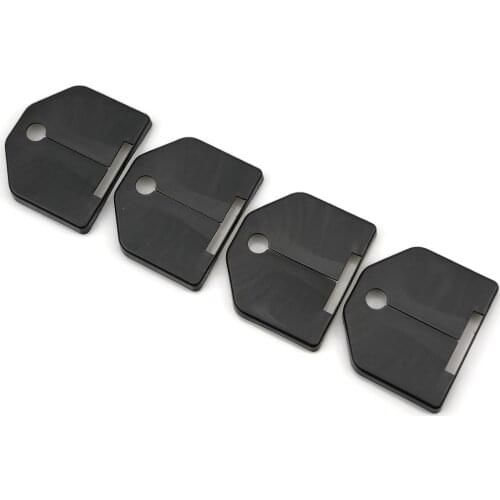 4pcs/lot Car styling Accessories Door Lock Anti Rust Waterproof Protection Buckle Cover For Ford Focus 2 mk2 (2004-2011)