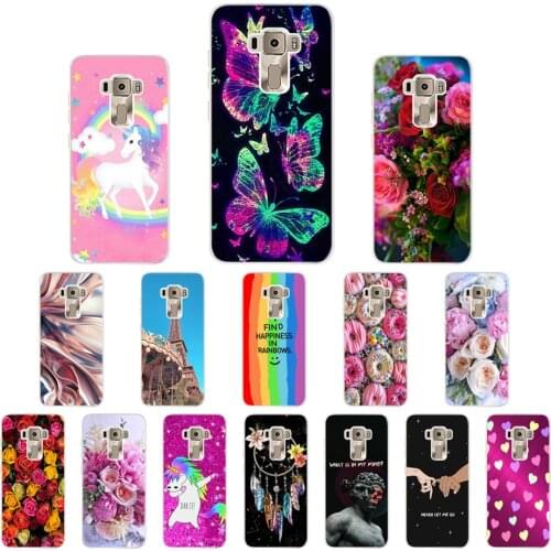 For Asus Zenfone 3 ZE520KL ZA520KL Case 5.2" Soft TPU Silicone Phone Fundas Bumper for Asus Zenfone 3 Z017DB Z017D Eiffel Tower