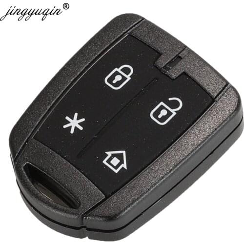 Jingyuqin Car-styling 4 Button Remote key Shell for Positron Alarm System car key Shell replacement