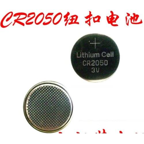 5PCS/LOT CR2050 2050 coin cell 3V lithium battery is suitable for remote control / electronic wa