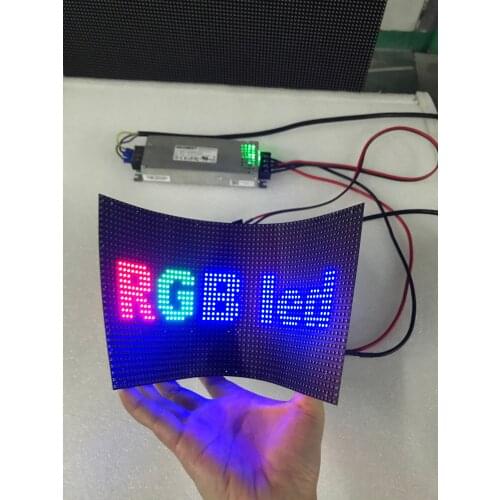High Definition Small Pixel P1.875 Led -Screen -Module Unit Flexible Video Dot Matrix Panel 240x120mm DIY Special Shape