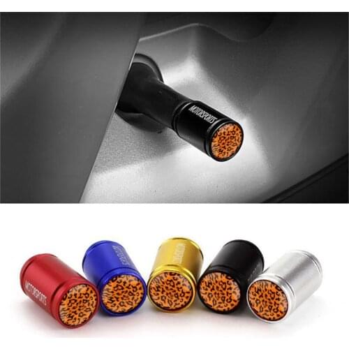 Frosted Surface Car Moto Bike Tyre Valve Stems Cap For Renault Megane 2 3 Captur Scenic Tire Air Dustproof Wheel Caps Leopard