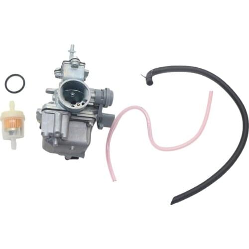 Motorcycle Carburetor Assembly + Fuel Filter Kit For Yamaha Moto 4 YFM80 ATV
