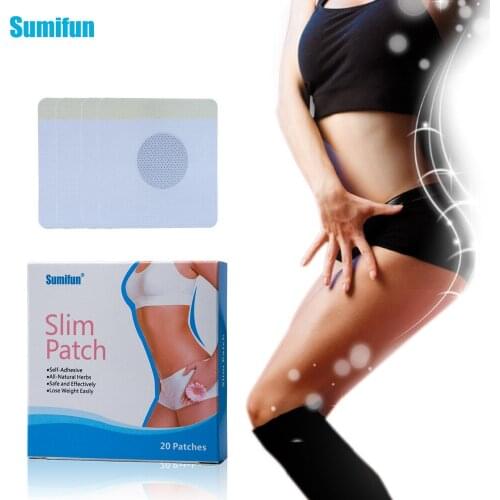 Sumifun 60 Patches Wonder Slimming Plaster Leg Body Slim Patch Weight Loss Fat burners Belly Patch Fat Abdomen Slimming Product
