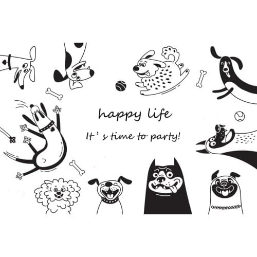 DABOXIBO Cartoon Dog Clear Stamps Mold For DIY Scrapbooking Cards Making Decorate Crafts 2020 NEW Arrival