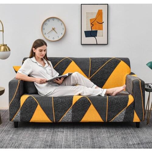 Stretch Sofa Slipcover Elastic Sofa Covers for Living Room Funda Sofa Chair Sectional Couch Cover Home Decor 1/2/3/4-seater