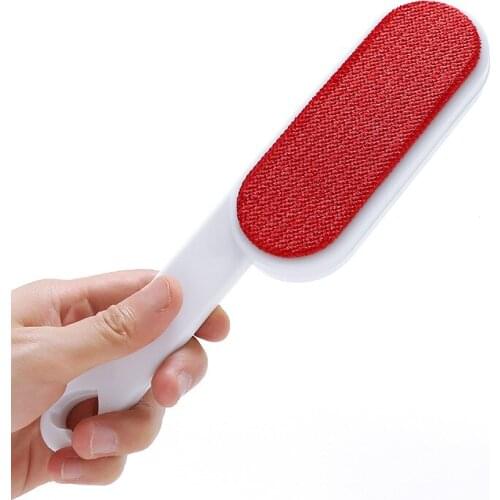 Woolen coat, electrostatic dust removal brush, hair removal brush, dry cleaning brush, double-sided sticky hair brush, hair remo