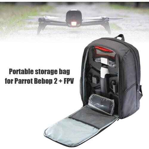 Suitable For Parrot Parrot Bebop 2 Shoulder Slung Handbag Bag Waterproof Drone Storage Backpack Portable Durable Carry Bag