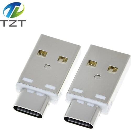 TZT 5A Mini Converter TYPE A Male USB To TYPE-C Female USB 3.1 Plug Connector Compatibility QC4.0 QC3.0 PD Mobile Phone Charger