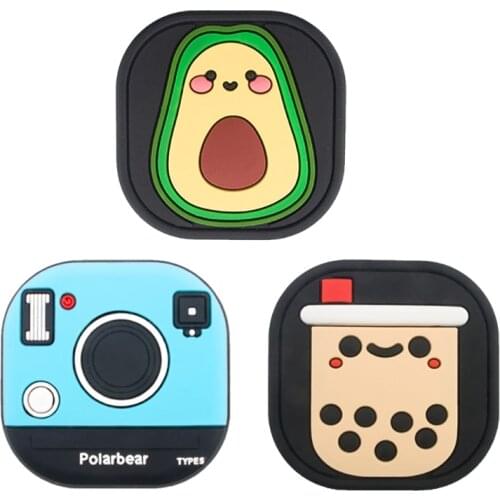 Cartoon Style Dust-proof Protective Cover Silicone Case for S-AMSUNG Galaxy-Buds Pro/Live Wireless Earphone X6HB