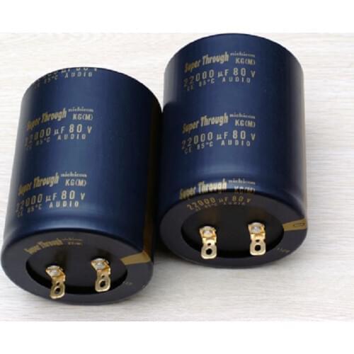 WEILIANG AUDIO nichicon KG Super through capacitor for audio 22000uf/80V Japanese original
