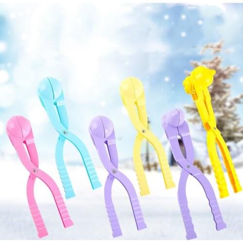 38*28CM Large Children Ball Maker Snowball Fight Clip Snowball Fight Artifact Outdoor Fun Sports Toy Snowball Clip Snow Sand