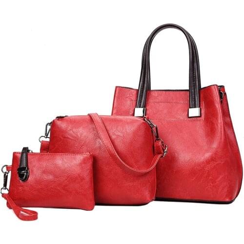 Womens messenger bag 2021 new fashion women handbag composite bags female luxury shoulder bag 3pcs women tote PU leather