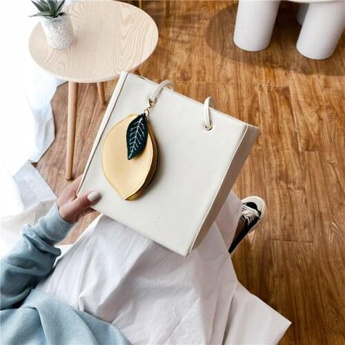 Womens handbags 2020 new luxury shoulder bag white fashion leather designer mini square bag quality shopping change coin bag