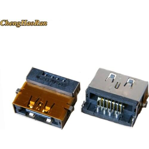 ChengHaoRan 2pcs USB JACK SOCKET PORT CONNECTOR For LENOVO K29 K49 K49A E49 E49L B470 V470 B470E